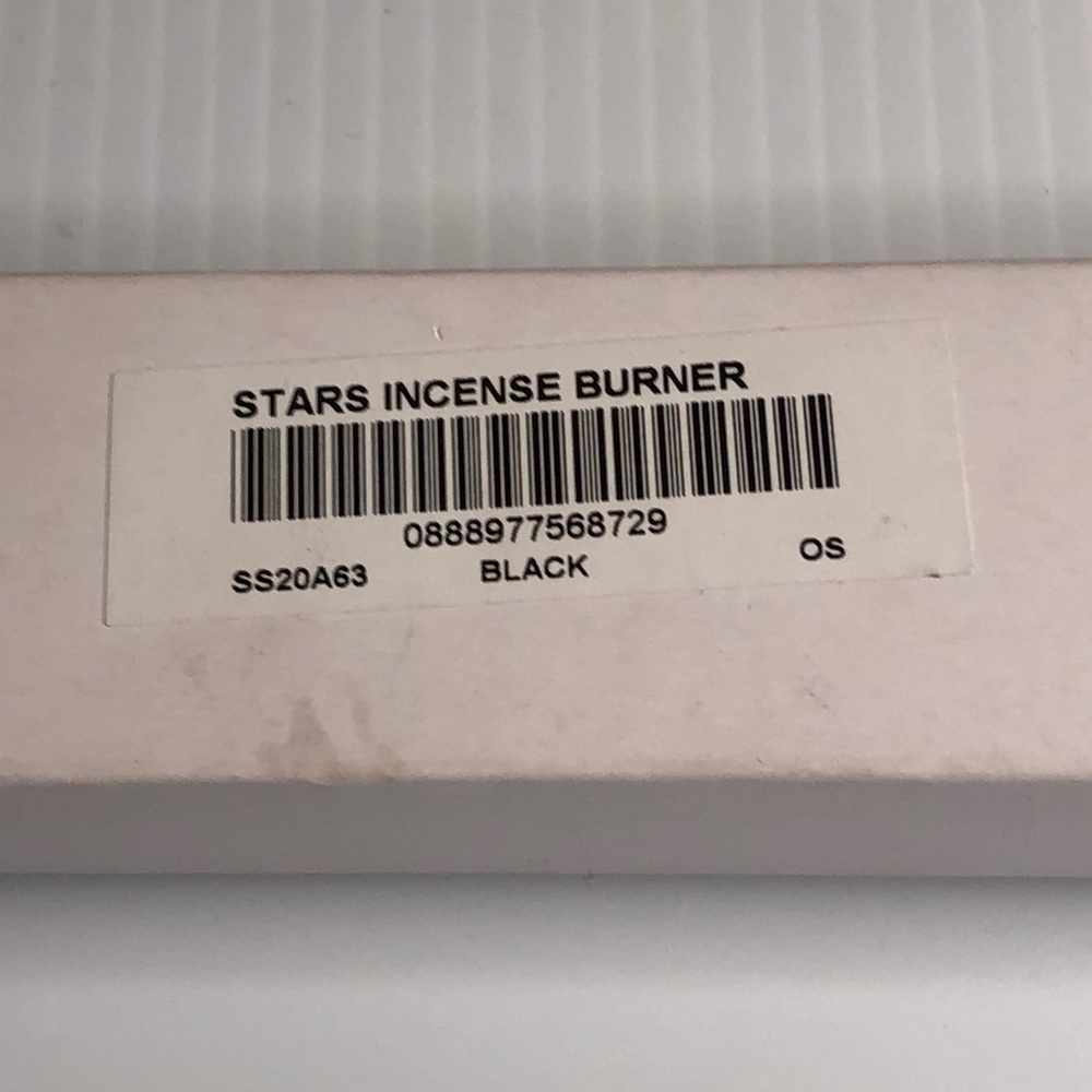 Supreme Black Stars Incense Holder Burner New - Picture 5 of 5